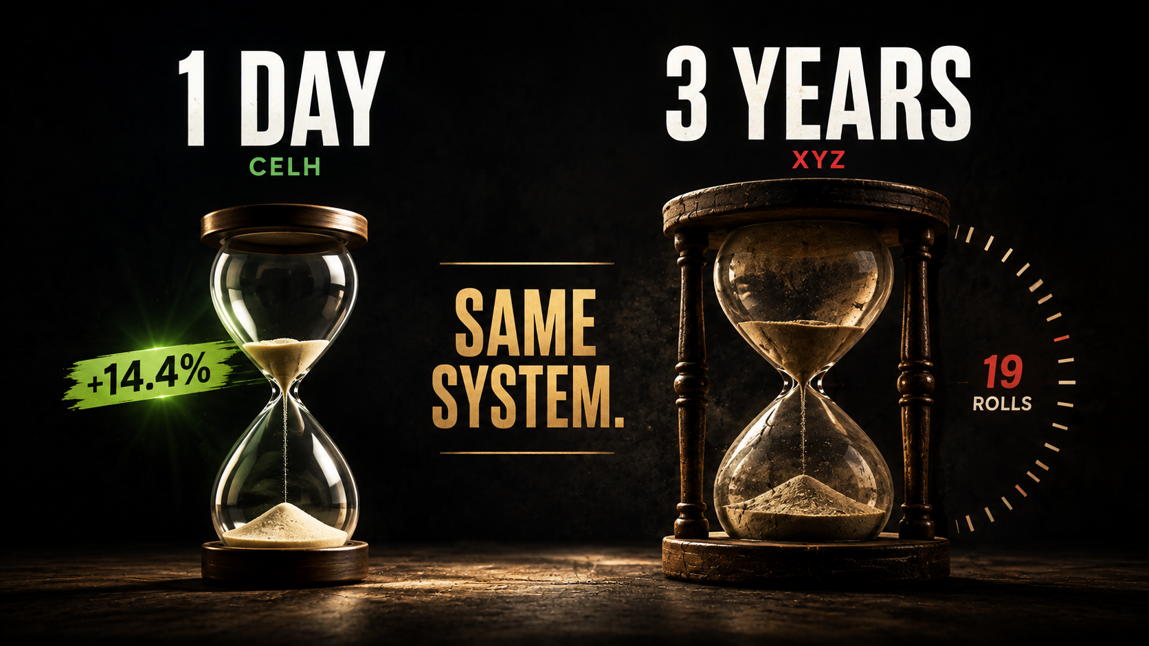 One day and three years