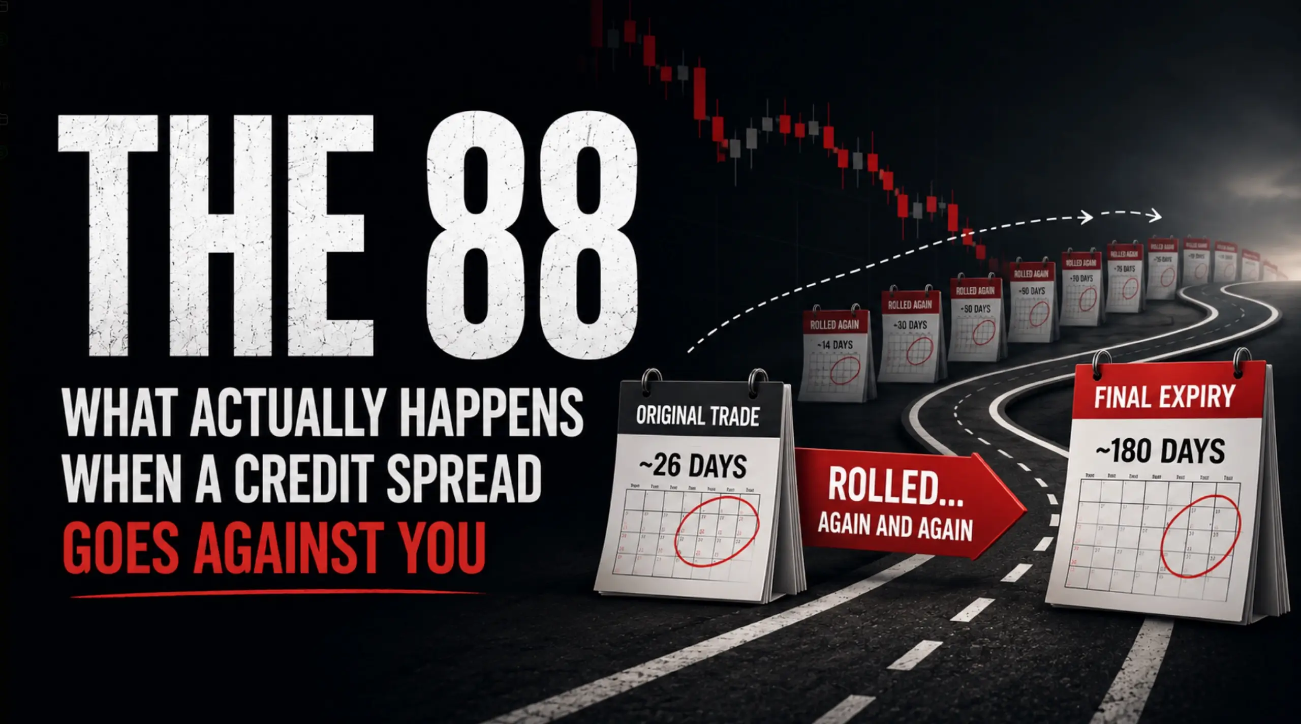 The 88: what actually happens when a credit spread goes against you